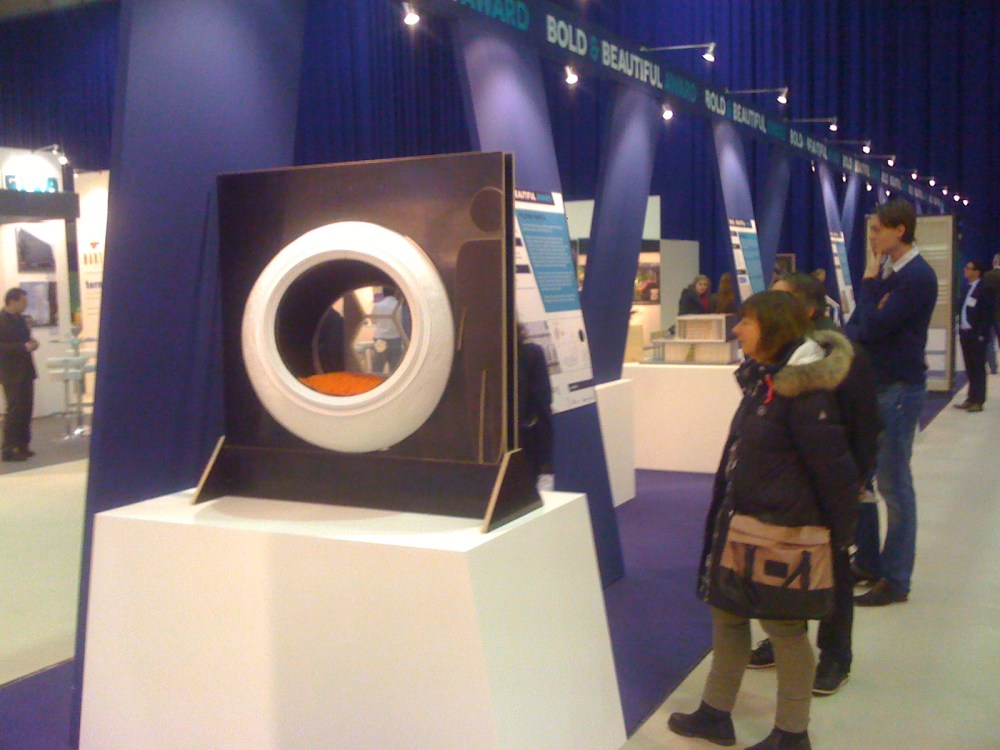 The model was displayed at the Gevel fair in Rotterdam